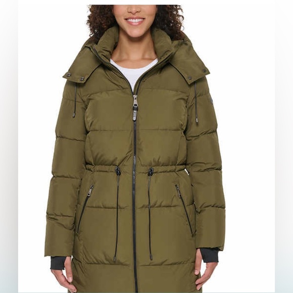 DKNY Ladies' Puffer Jacket - Picture 1 of 6